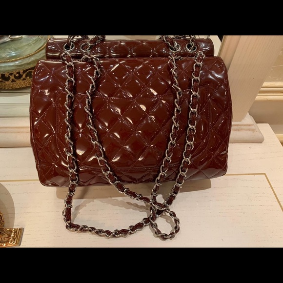 SOLD❌Chanel Jumbo Bag Patent Leather Single Flap - Picture 2 of 7